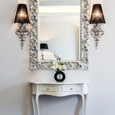 Dressing Table Mirror Design On The Wall