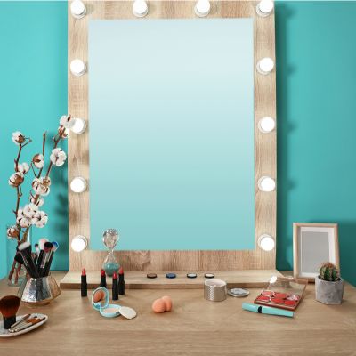 Dressing Table Mirror Design With Lights