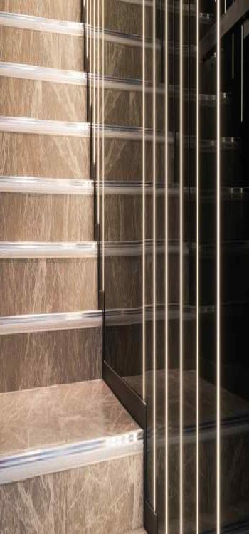 Duplex Steps Design In Marble
