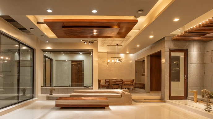 Budget-friendly gypsum ceilings provide reliable quality without overspending.