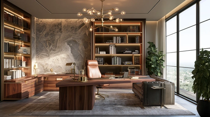 Executive luxury home office