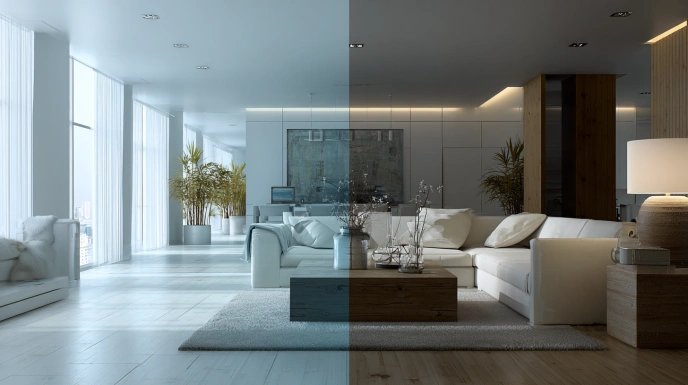 Normal vs 3D interior: See the key difference