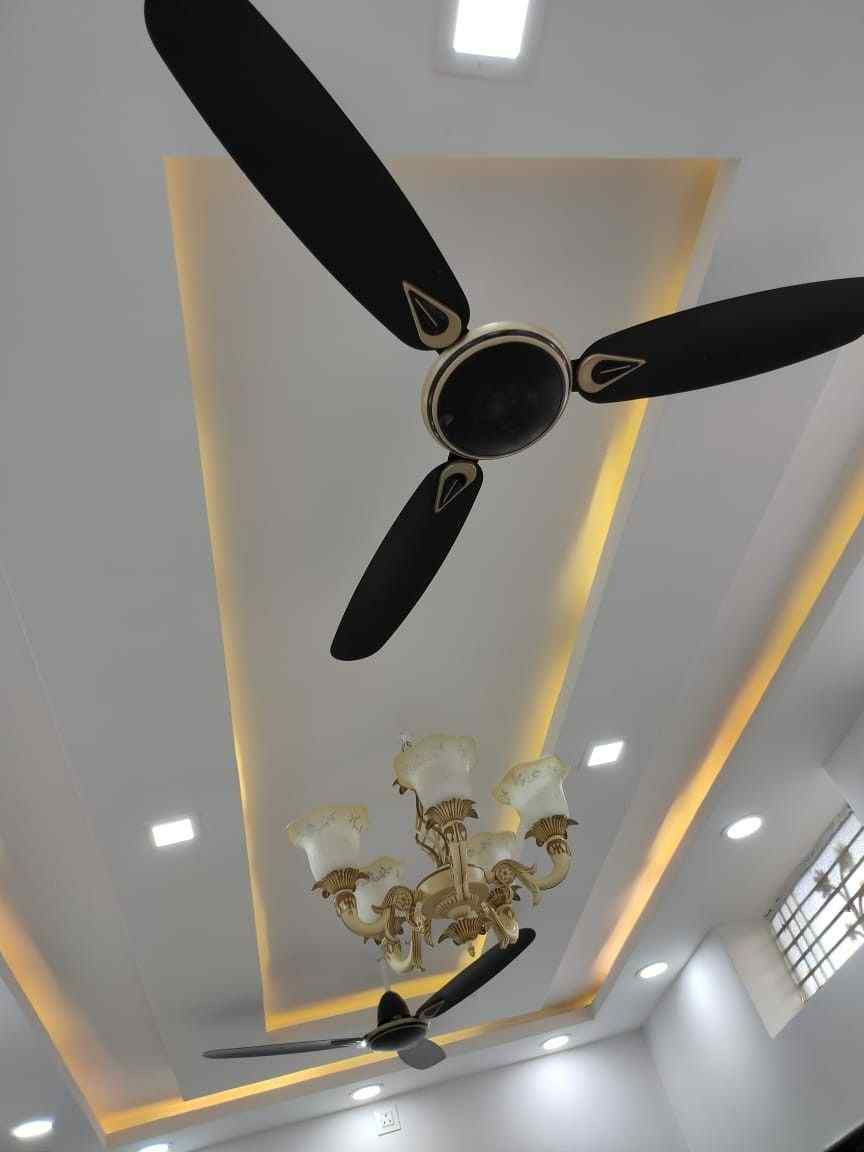Main Hall ceiling design with two fans