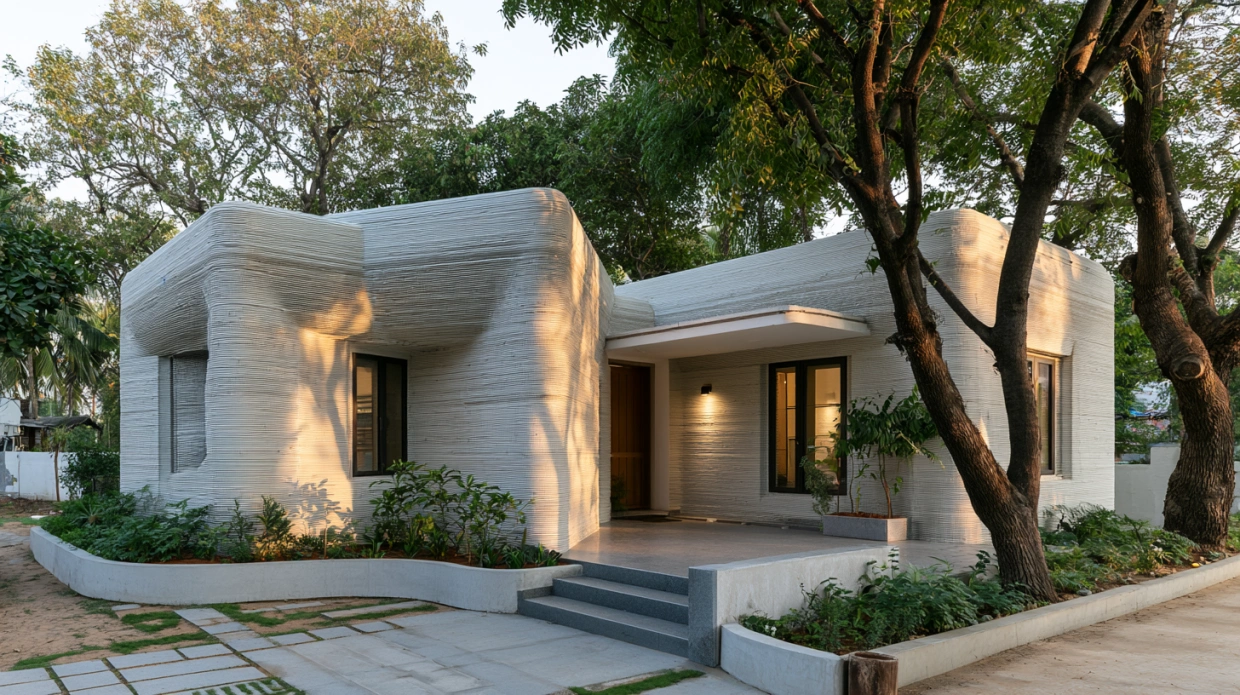 India's first 3D printed house in Chennai