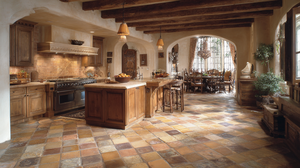 Floor Tiles for the Italian Kitchen Floor