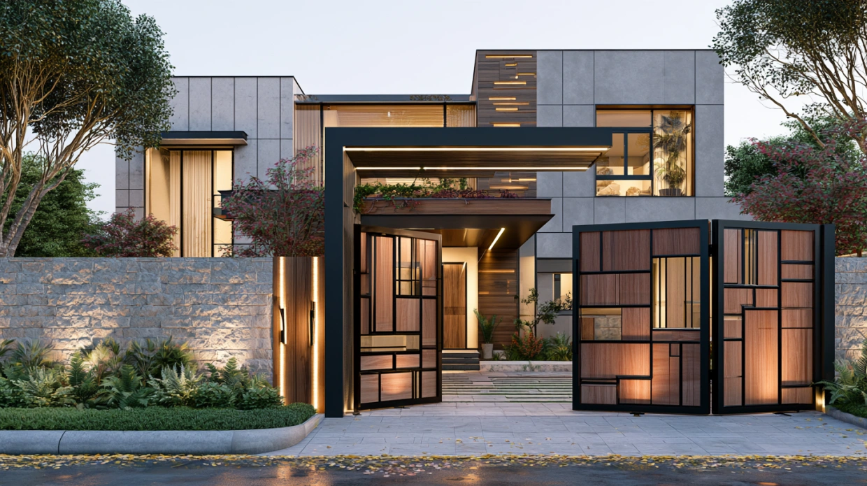 Folding Gate Design: Enhancing Security and Style 