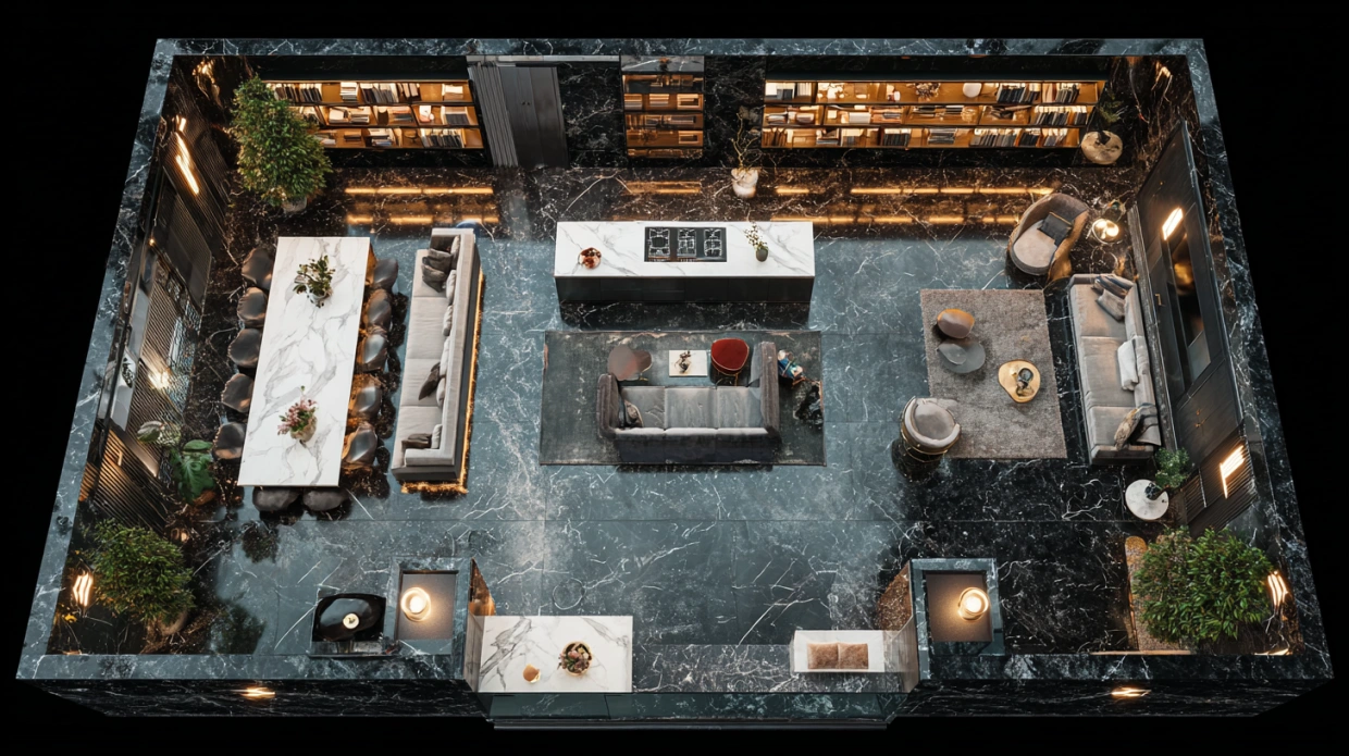 Complete 3D interior design for every space