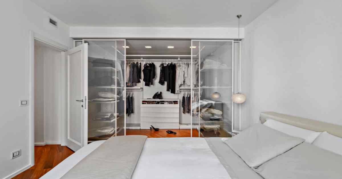 Best Glass Wardrobe Designs for Drawing Room & Bedrooms