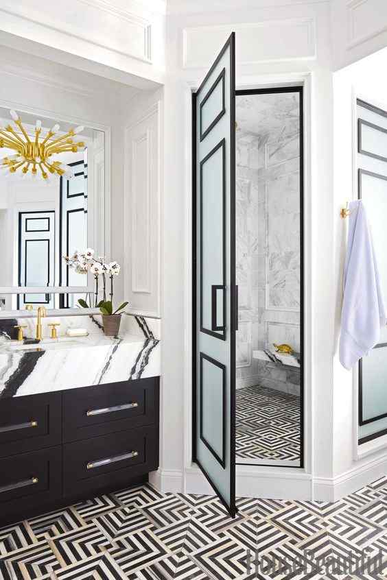 washroom shower design