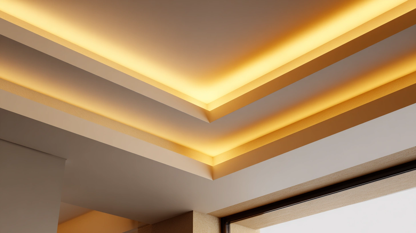 Living area evaluating gypsum board versus plaster ceilings