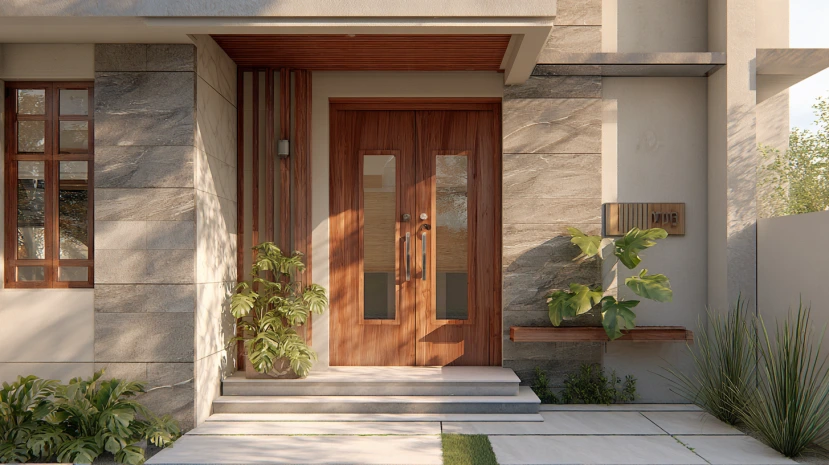 Inspiring Double Door Designs for the Main Door