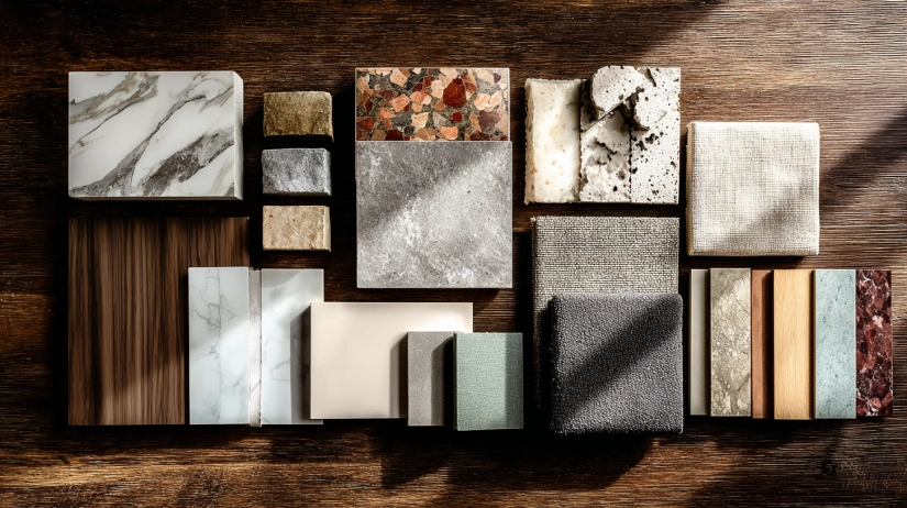 Material selection ideas for Indian home interiors