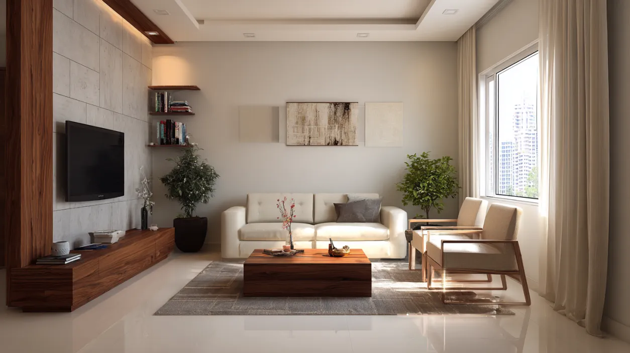 Budget Interior Design in Bangalore small hall