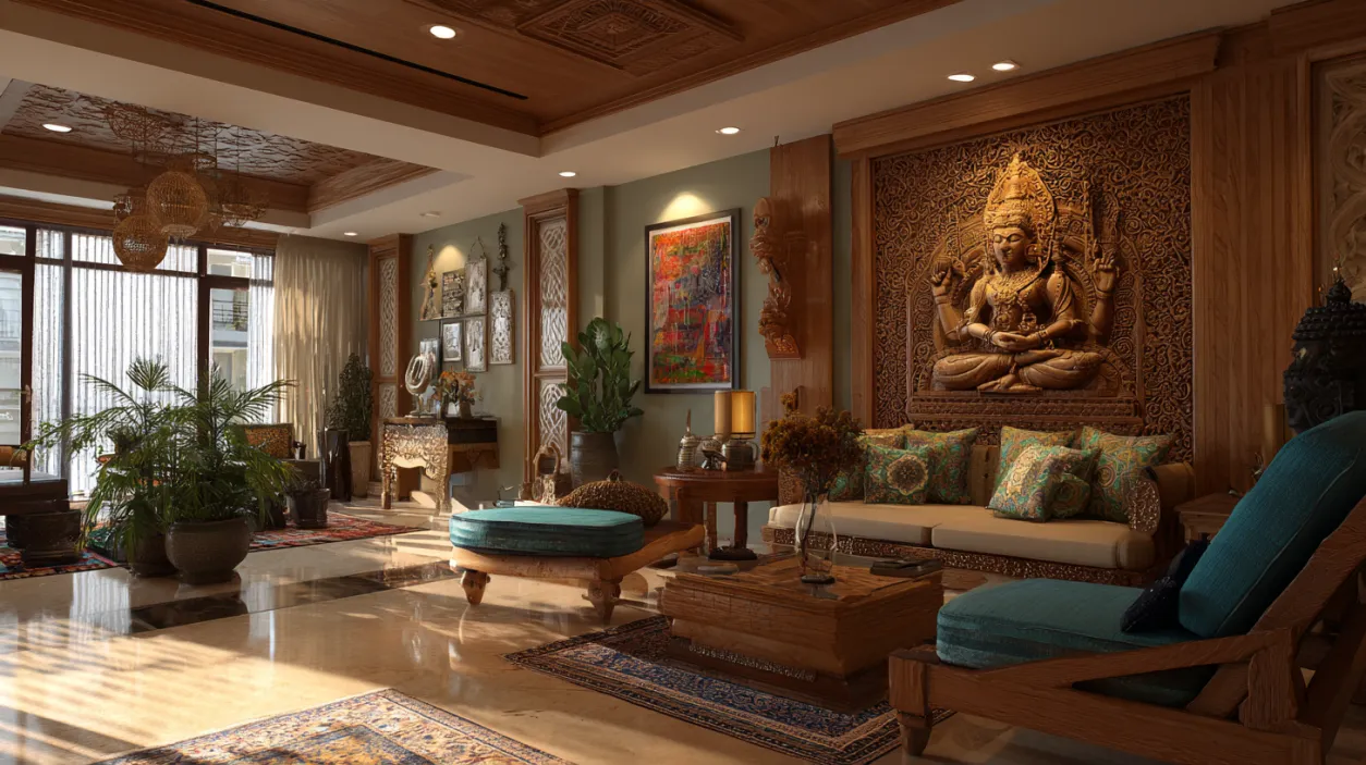 Collage of various modern home interior design ideas