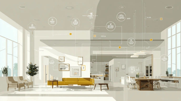 POP ceiling cost factors infographic overview
