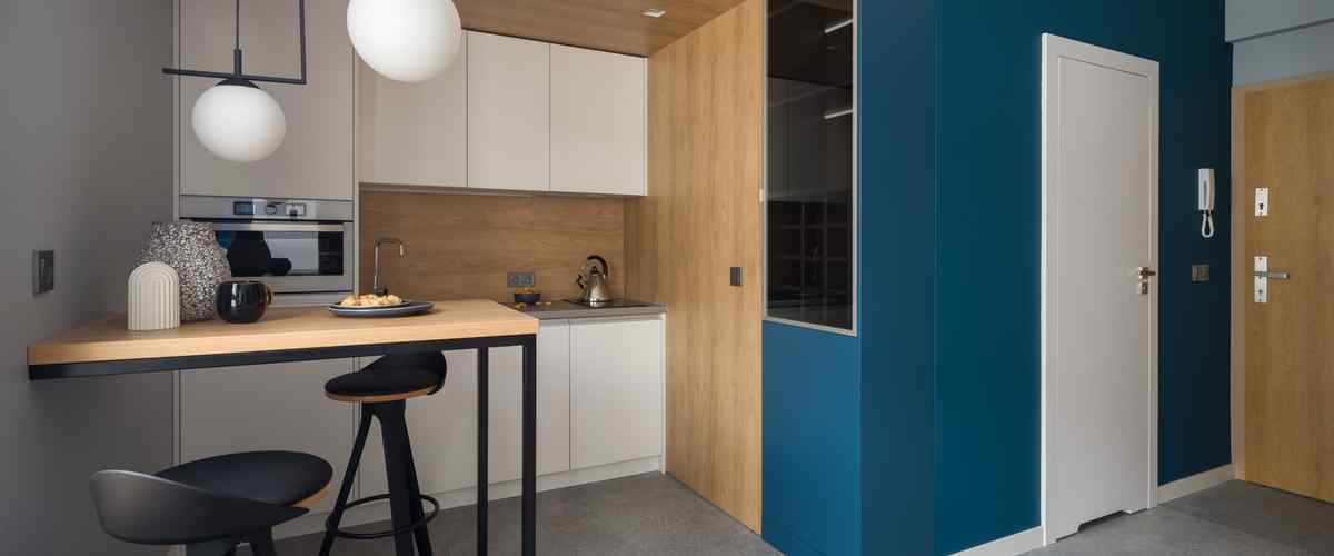 Kitchen Entrance Wall Design Ideas