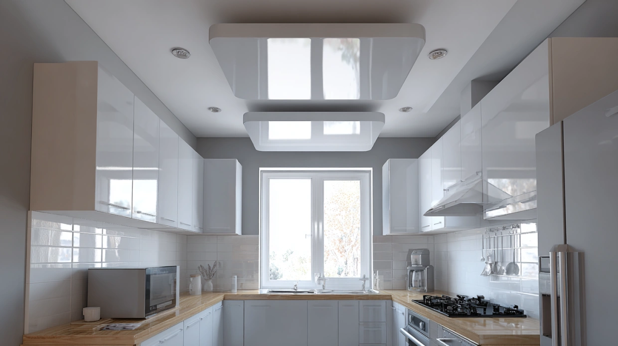 Kitchen ceilings designed for durability and easy maintenance.