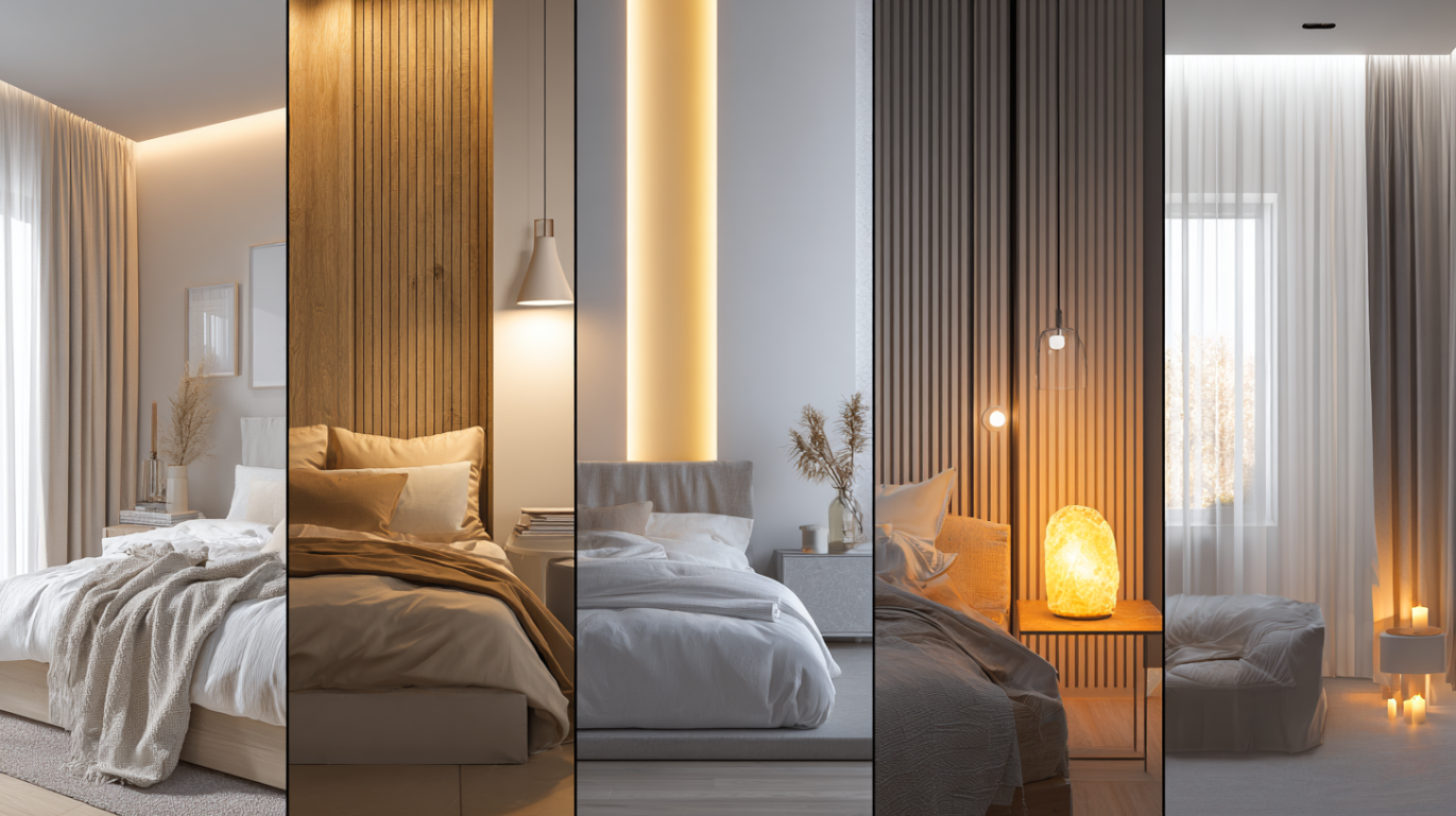 Lighting ideas for aesthetic bedroom décor