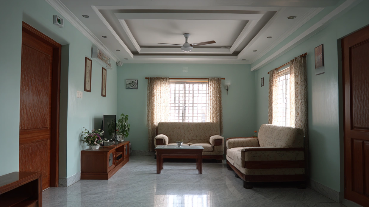 Local gypsum ceilings offer affordability, though quality may vary.