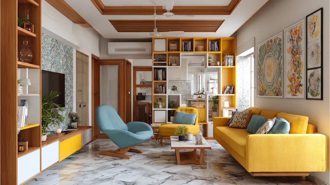 Low-Budget Flat Interior Design Ideas for Indian Homes with Cost Calculator