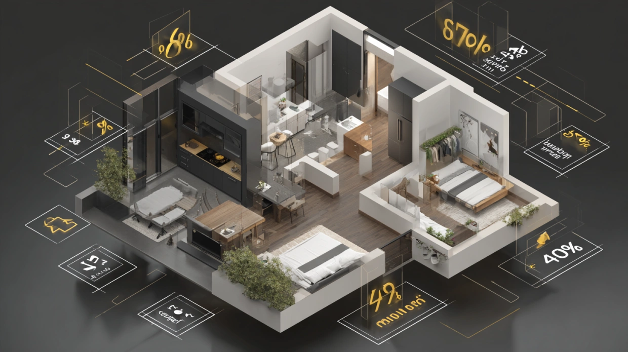 Low budget 2 BHK interior strategies Pune
