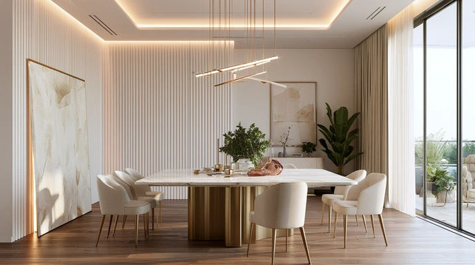 Luxury Dining Room Design Ideas for Indian Homes