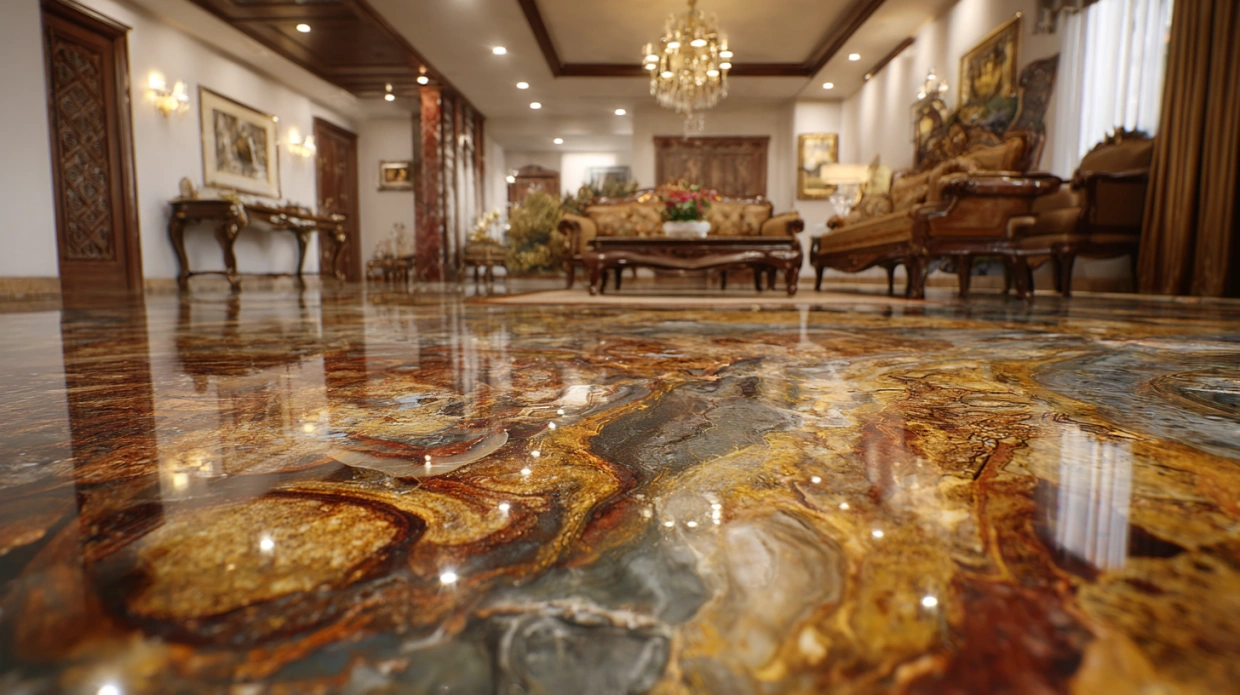 Luxury granite flooring offers unmatched elegance with rare materials and superior craftsmanship.