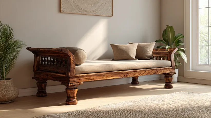 Mango Wood Diwan