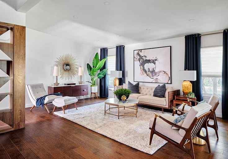 rectangle living room dining room combo