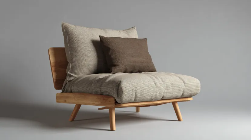 Mid Century Style Individual Sofa