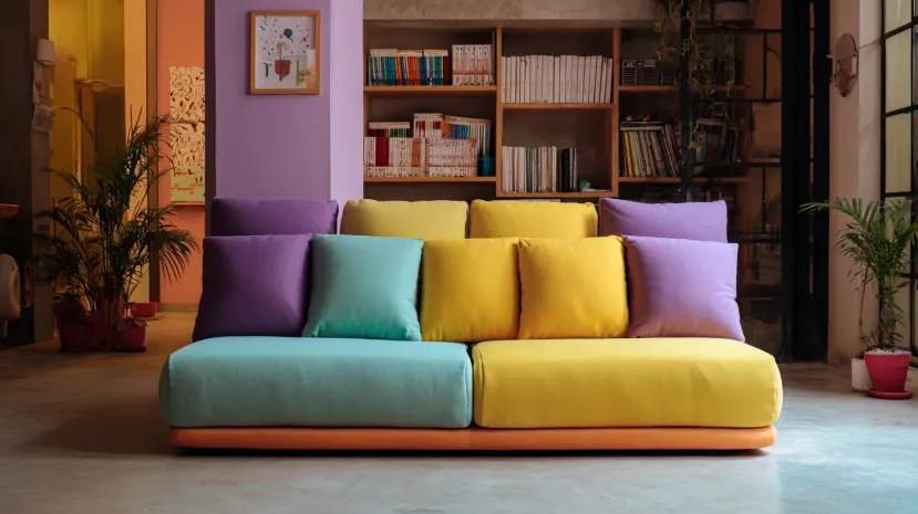 Modern Futon Sofa