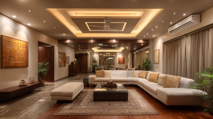 Modern Gypsum Ceiling Design: Ideas, Types, Cost &amp; Trends for 2026