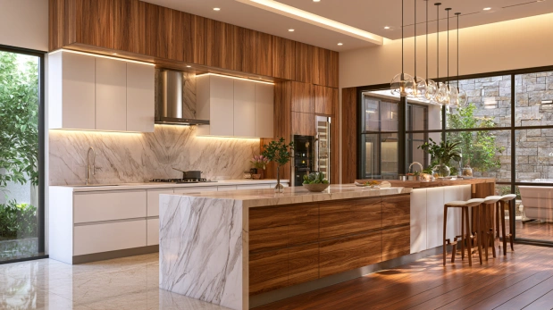 15 Modern Kitchen Countertop Design Ideas for Stylish & Functional Kitchens in 2026