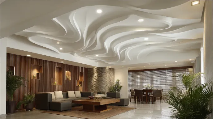 Modern POP Ceiling Designs for Living Rooms, Bedrooms, Halls, Kitchens and Bathrooms in 2026