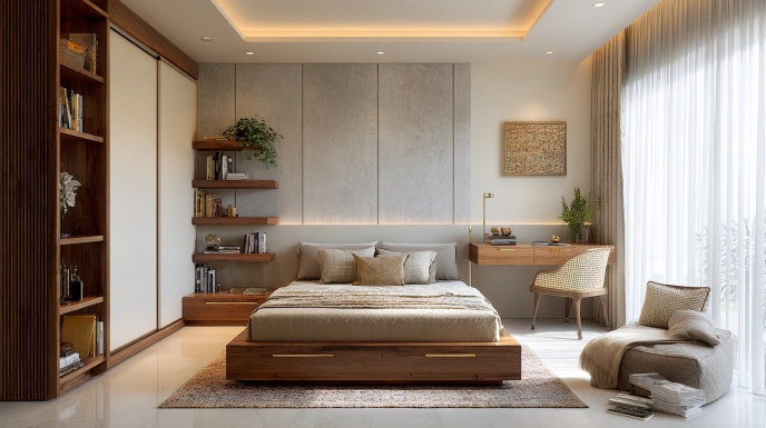 Minimalist bedroom furniture design ideas