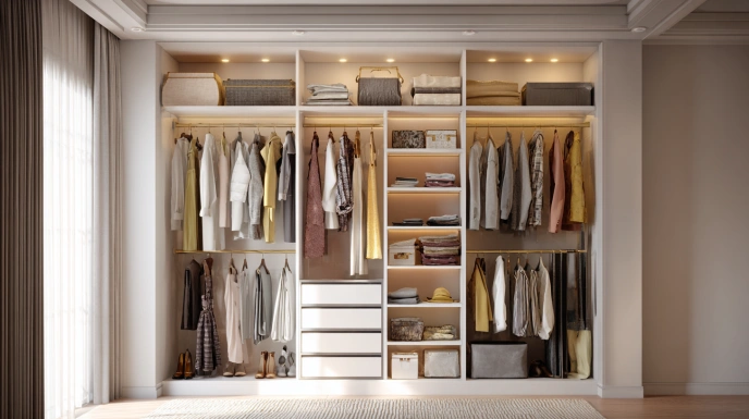 Explore modular wardrobe designs that combine style, storage, and functionality for modern homes.