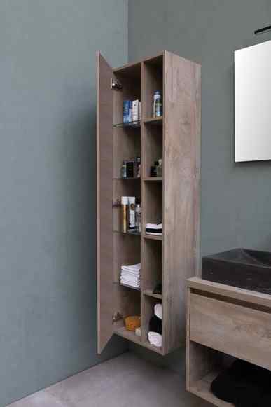 bathroom shelf design