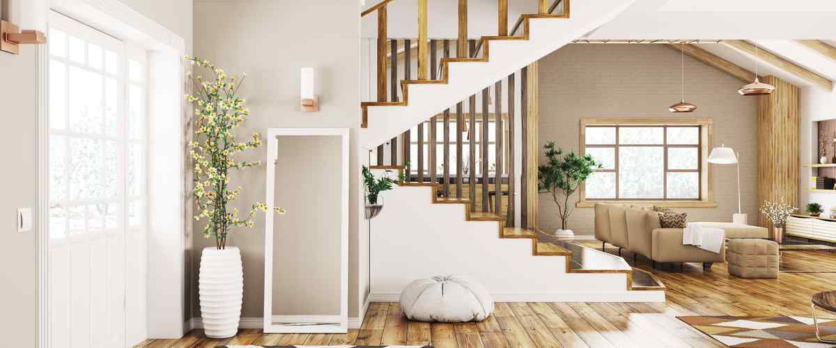 Multifunctional staircase with storage or seating