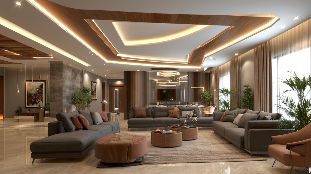 Multilevel POP ceiling design