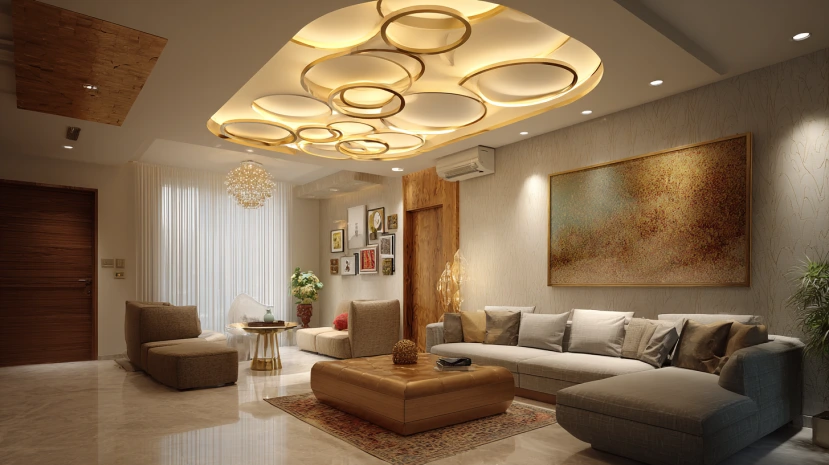 moon-themed ceiling lights designs creating a dreamy lighting effect