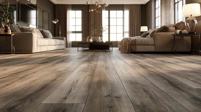 Odessa Grey ombre laminate flooring