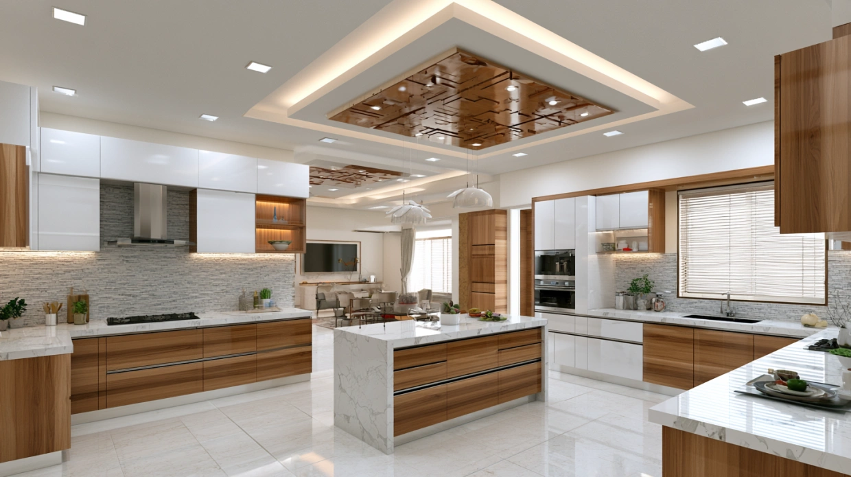 POP ceiling design for kitchen