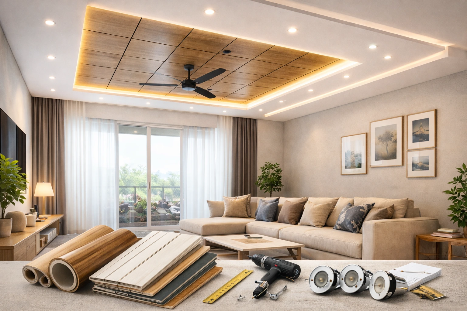 PVC False Ceiling Cost Per Sq Ft: Complete Guide for Indian Homes 2026