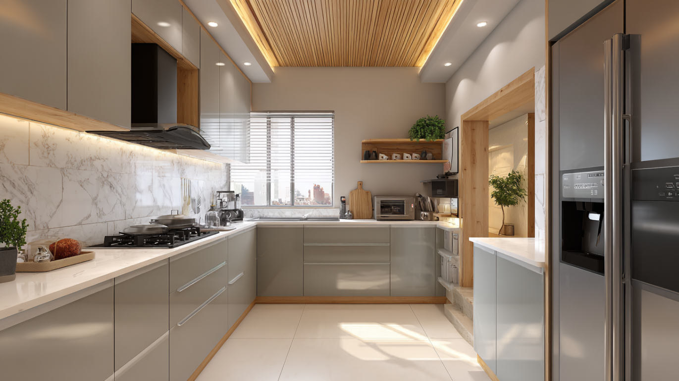 PVC ceiling design for kitchen