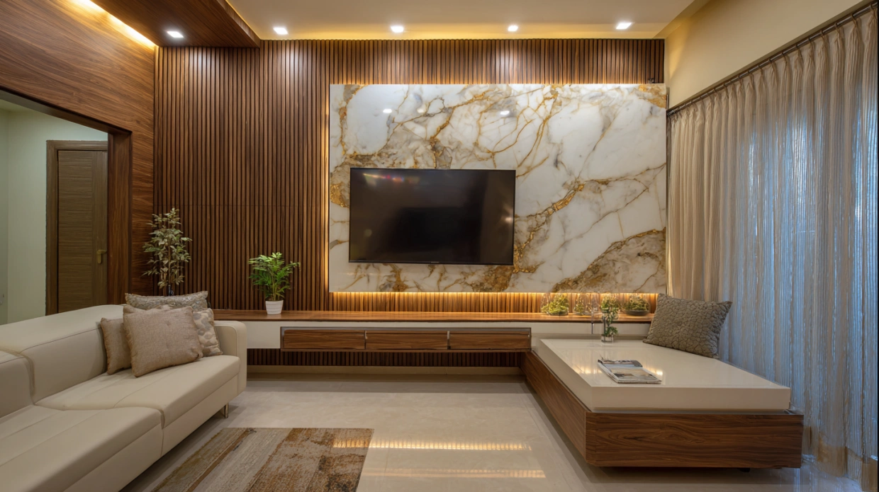 10 PVC TV Panel Design Ideas, Types, Costs &amp; Trends for 2026