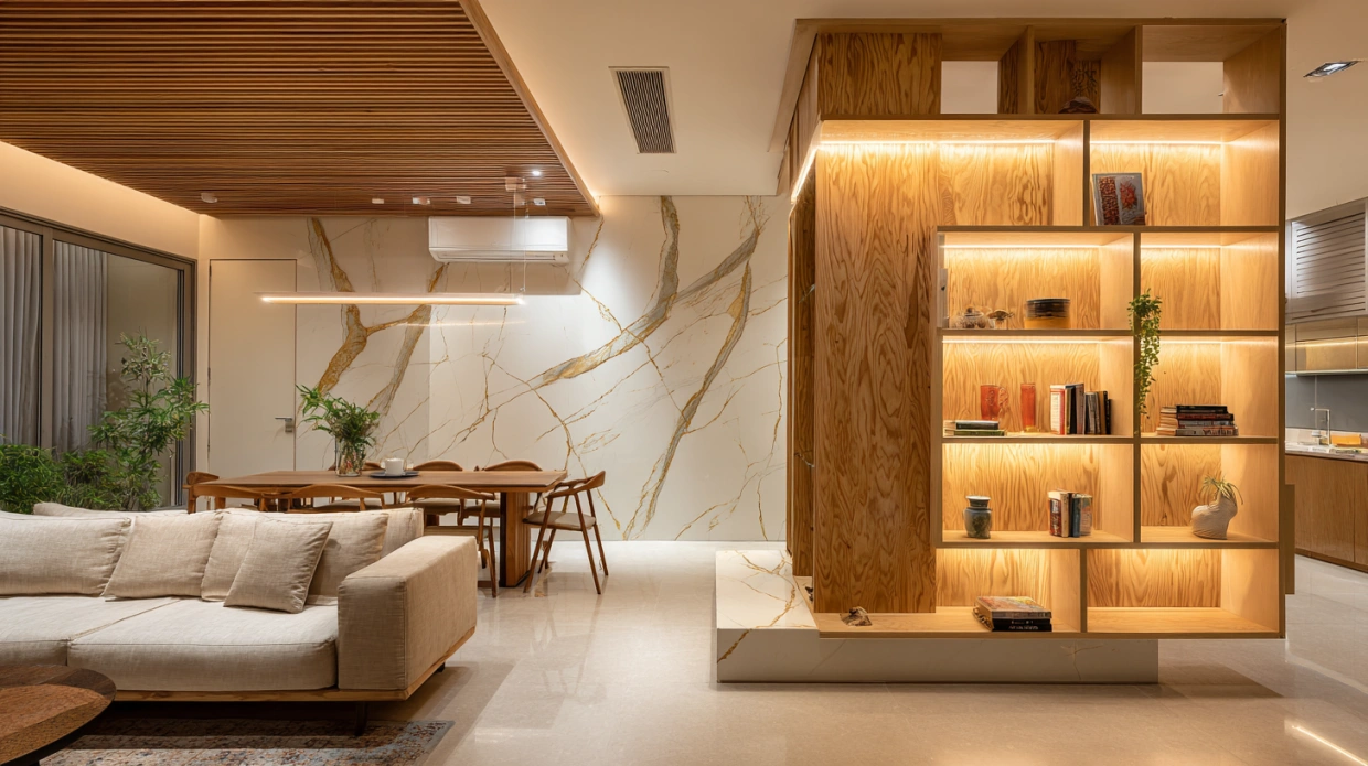 Best 10 Plywood Partition Design Ideas, Types & Cost for Indian Homes in 2026