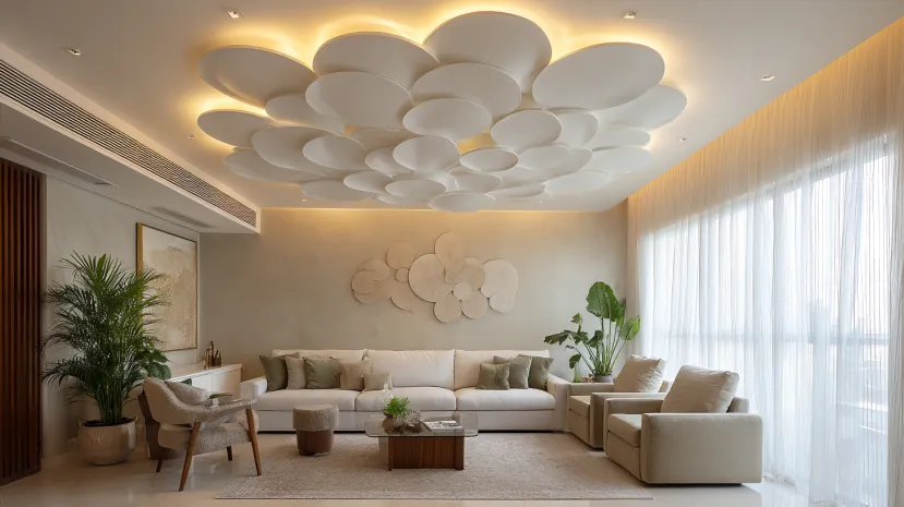 POP flower design with elegant circular petals
