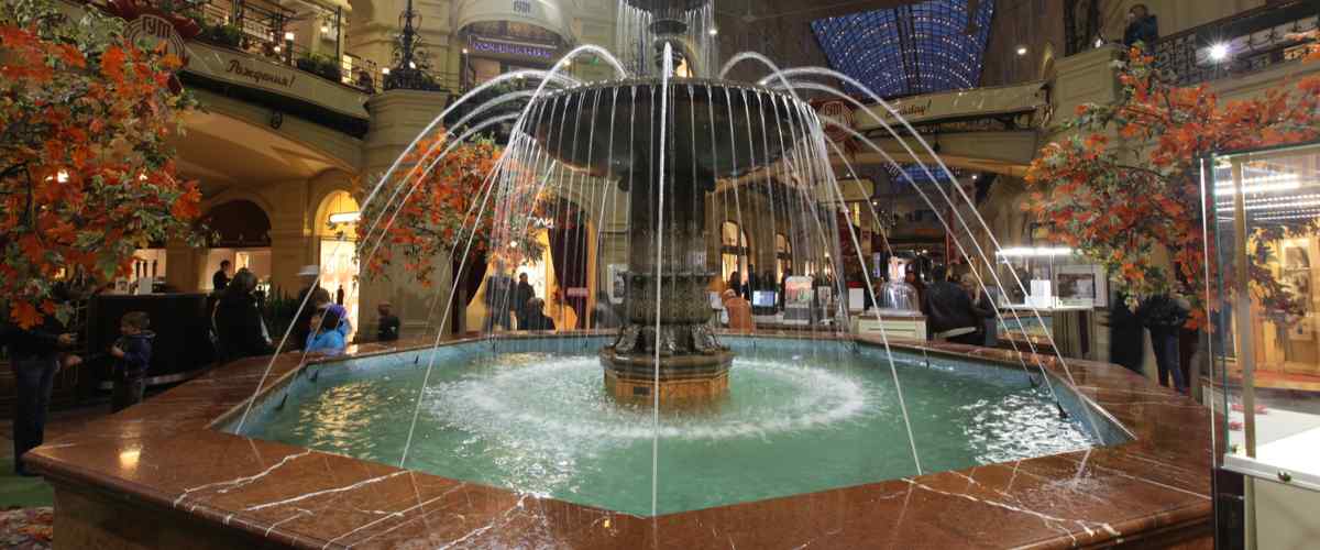 indoor water fountain design