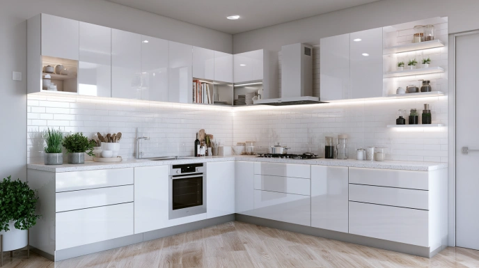 PVC kitchen cabinets