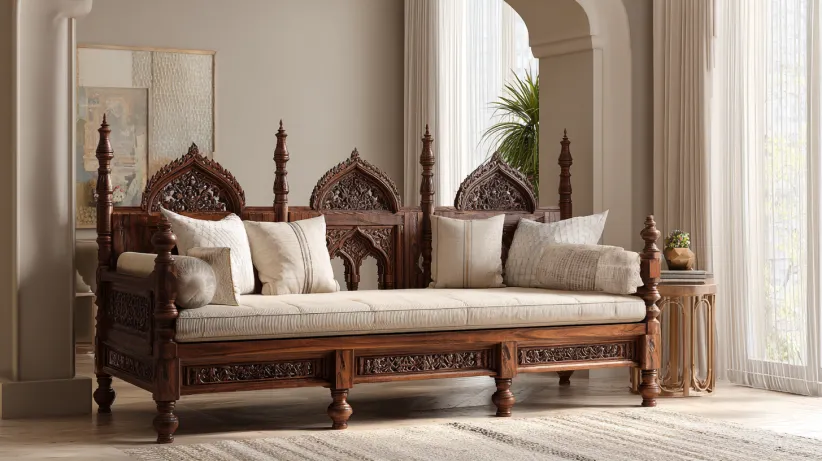 Rajasthani Jharokha Sofa